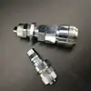 Fornecimento de Conectores Rápidos Totalmente de Cobre para Pistolas de Água e Tubos de Água, Conectores Rápidos Totalmente de Cobre de Fácil Instalação, Conectores de Painel e Conectores de Divisória