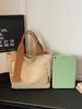 Bolsa de Lona de Alta Apariencia para Mamás, Bolso de Mano 3D Simple y Compacto para Salidas, Bolsa para el Almuerzo Engrosada para Viajes Diarios y el Trabajo