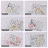 Molde de Silicona para Pendientes Colgantes de Estrella Tridimensional, Redondo, Corazón, Cuadrado de Resina DIY
