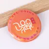 Insignia de Lata de Dibujos Animados de Baji Insignia Redonda Personalizada de Personaje de Juego de Animación Bidimensional Broche Colgante Venta al por Mayor
