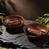 Louça de Melamina com Design Temático de Montanha, Tigela de Gelo para Jerky de Carne de Nove Segundos, Tigela Grande Artística Estilo Montanha, Tigela de Carne com Flocos de Gelo Seco