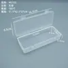 Caja de Plástico Transparente Escarchado Caja de Muestra para Ferretería Caja de Embalaje para Componentes Digitales Papelería Caja de Almacenamiento para Joyería Guka