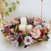 Guirnalda Artificial de Peonías Vintage 35CM Guirnalda para Velas Decoración Navideña de Halloween Flor Suministro de Amazon