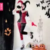 Disfraces de Payaso de Circo para Actuaciones de Halloween Disfraz de Diablo Bruja para Adultos Disfraz de Reina Cos Disfraces Divertidos para Actuaciones