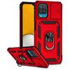 Funda protectora para teléfono móvil Samsung A12, dos en uno, con ventana abatible y anticaídas, de comercio exterior, para fabricantes de fuentes