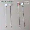 Cadena colgante con gancho de cable de acero para colgar paneles de yeso, Gancho en S magnético fuerte para letreros acrílicos, Tablero Kt y cuerda para colgar banderas