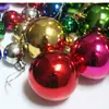 3cm4cm8cm10cm15cm Bola brillante de Navidad Bola decorativa de Navidad Adornos colgantes Bola brillante galvanizada
