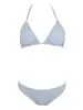 Moda de Traje de Baño Transfronterizo Bikini con Cordones Estampado Traje de Baño de Exportación Nuevo Traje de Baño para Mujer Bikini Europeo y Americano