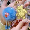 Caballo Dorado Dios de la Riqueza Oro Puro 999 Dibujo Animado Bolsita para Teléfono Colgante Llavero Regalo de Gama Alta Pequeño Regalo Venta al por Mayor