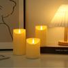 Vela Electrónica Simulada para Decoración de Confesión y Propuesta del Día de San Valentín, Iluminación Ambiental, Luz Nocturna Guía, Luz de Vela Falsa LED, Transfronterizo