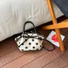 Bolsa de Mano Tote de Gran Capacidad Shuai Mi Home para Mujer 2026 Nueva Bolsa de Lunares Moda Casual para Viajar al Trabajo Bolso de Hombro Cruzado