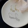 Aretes de estrella de cinco puntas fabricantes en nombre de temperamento dulce japonés personalidad moda simple tamaño estrellas aretes de borla mujeres
