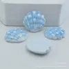 Conchas Brillantes de Puntos de Colores, Pegamento de Crema DIY para Pinzas de Pelo, Gomas para el Pelo, Dijes para Zapatos, Materiales de Accesorios de Resina