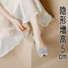 Zapatos de Salón Bajos para Mujer 2026 Verano Nuevo Estilo Punta Redonda Tacón Oculto Cuña Zapatos de Abuela Zapatos Mary Jane Talla Pequeña para Mujer 3233