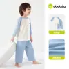 [Lyocell] Conjunto de Ropa de Casa Dudu para Niños, Pijama y Pantalón de Dormir de Dos Piezas para Niños, Ropa de Verano para Niñas