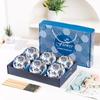 Juego de Cuencos Florales Acuarela Cerámica Plato Tazón de Arroz Vajilla Transfronteriza Caja de Regalo Estilo Ins Corazón de Niña