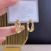 Pendientes Elegantes de Ola de Lujo Ligero Pendientes Explosivos de Primavera y Verano Pendientes con Sentido de Alta Gama para Mujer Pendientes Únicos Pendientes Chapados en Cobre Oro Real