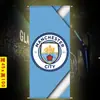Logo de Equipo de Club de Fútbol Tela Colgante Dormitorio Casa de Alquiler Bar Estudio Pintura Colgante Tela de Fondo Decorativa