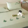 Shu Zun Ke Serie de Bordado de Toalla Estilo Fresco Dibujos Animados Clase A Faldón de Cama Individual Estilo Universal Cuatro Estaciones