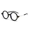 Nuevo Marco de Gafas Anti-Luz Azul Plano para Hombres y Mujeres, Moda Europea y Americana, Marco Redondo, Lente Plano de Tendencia para Posar
