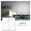 Pegatina de pared imitación azulejo de PVC, tablero de aluminio y plástico grueso impermeable y a prueba de humedad, sala de estar, cocina, baño, tablero protector de pared, decoración y embellecimiento