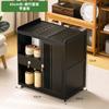Mesa de Té China Nueva Móvil Mesa de Té Doméstica Mesa de Té para Balcón Juego Completo de Gabinete de Té para Oficina Mesa de Café Pequeña