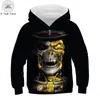 Outlet de fábrica una generación de Europa y Estados Unidos Nuevo holgado impresión digital 3D de gato negro moda ropa para niños suéter sudadera con capucha