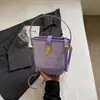 Bolsa Cruzada Pequeña de Lujo de Nicho para Teléfono Móvil para Mujer 2026 Nuevo Bolso Cubo Blanco Bolso de Mano Súper Popular