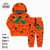 Outono transfronteiriço novo vestuário infantil material de suéter vestuário infantil bebê conjunto de duas peças traje esportivo vibrante [Atacado]]