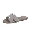 Pantuflas de Malla Hueca Cuadradas sin Cierre para Mujer de Verano, Sandalias Ligeras y Cómodas para el Hogar, Envío Directo de Fábrica