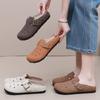 Zapatos Birkenstock para Mujer, Nuevo Estilo de Verano, Medias Zapatillas Cerradas, Zapatos Casuales sin Cordones, Zapatos Individuales de Moda al por Mayor