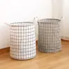 Cesta de lavandería plegable e impermeable, contenedor de almacenamiento de juguetes, organizador de ropa de baño, cesto de lavandería, cesta para ropa sucia, contenedor de almacenamiento