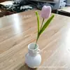 Tulipán Producto Terminado Palo Retorcido Flores Artificiales Venta al por Mayor Flores Falsas de Colores Caramelo Hechas a Mano Decoración del Hogar Regalos de Vacaciones