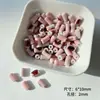 Cerámica Alta Temperatura Esmalte de Floración Retro Tubo Cilíndrico Cuentas DIY Hecho a Mano Collar Pulsera de Cuentas Materiales Accesorios de Joyería