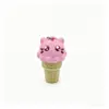 Llavero clicker de cono de helado para aliviar el estrés de escritorio, impreso en 3D, llavero de botón de helado para aliviar el estrés