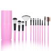 12 Baldes de Areia Movediça Portáteis Conjunto de Pincéis de Maquiagem Pincel para Sombra Pincel para Blush Explosão Transfronteiriça Ferramentas de Beleza
