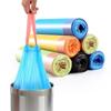 Bolsa de basura portátil, gruesa, para el hogar, con tapa automática, con cordón, desechable, comercial, para cocina, TikTok