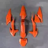 Adecuado para Ktm Sxf Exc Hengjian Z300 Kewei K20 Motocicleta Todoterreno Carcasa Guardabarros Delanteros y Traseros