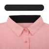Adesivos descartáveis para colarinho, decote de camisa, anti-sujeira, anti-suor, anti-fricção, maquiagem, aba de treinamento militar, palmilha ajustável, adesivos secos e absorventes de suor