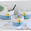 Ins caixa de armazenamento suprimentos domésticos chave desktop sundries rattan cesta de armazenamento artesanal de algodão corda tecida cesta de armazenamento