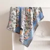Novo Lenço Quadrado Pequeno de Verão Lenço de Seda Lenço Feminino Primavera e Verão Lenço com Estampa Proteção para Pescoço Lenço Profissional