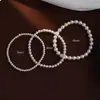 Pulsera de perlas familiares Shi tamaño completo, pulsera de cordón elástico de cuentas de mijo para bebé, joyería de mano de alta calidad, nuevo estilo 2026, para mejor amigo