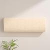 Funda colgante elástica y gruesa para todo uso, para interiores de hogar, 1,5 P, para hotel, a prueba de polvo, de color sólido, para aire acondicionado.
