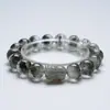 Pulsera de Cristal Natural Fantasma Verde Solitude Profunda para Mujer, Diseño de Moda, Pulsera de Lujo Ligero al por Mayor