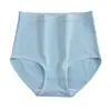 Ropa Interior de Algodón Puro de Talla Grande para Mujer de Cintura Alta Shein Temu Popular Amazon Mismo Estilo Fabricante al por Mayor
