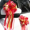 Suprimentos para decoração de casamento: guirlandas florais, decorações de borboletas, decorações para o quarto de casamento, arranjos florais de mão, presentes de casamento, decorações de carro e fitas coloridas