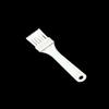 Escova de limpeza de cerdas finas flocado escova de cabelo cabo fino de plástico escova para grelha de churrasco pincel de óleo flocado para assar churrasco atacado