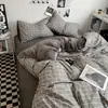 Algodón lavado leche terciopelo cálido juego de cuatro piezas amigable con la piel forro polar más terciopelo cálido ropa de cama venta directa al por mayor comercio exterior transfronterizo