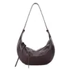 Bolso de Piel Genuina para Mujer Estilo Nuevo 2026, Bolso de Moda y Elegante para Mujer, Bolso Forma de Croissant, Bolso Cruzado Versátil y con Estilo
