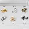 Broche de Langosta de Aleación Electrogalvanizada para Equipaje, Pulsera, Joyería, Cierre para Joyería DIY, Colores Completos, 1000 Piezas en un Paquete